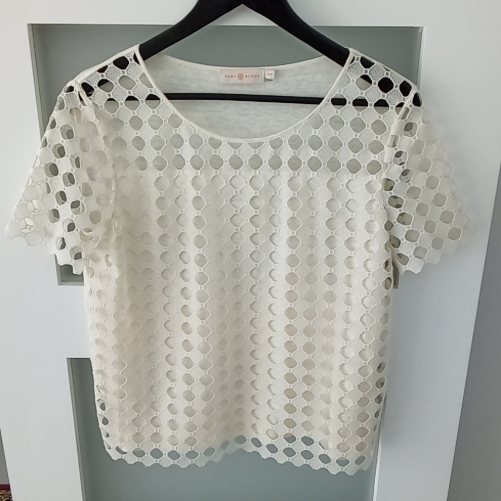 Tory Burch short sleeves blouse size M